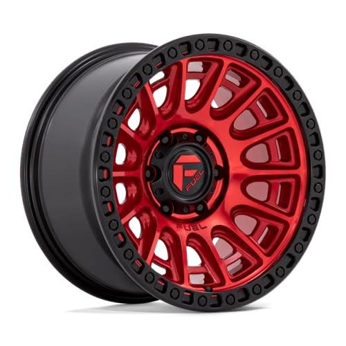 CYCLE FUEL OFF-ROAD 17X8.5 6X4.5 6.09 34mm CANDY RED WITH BLACK RING - D83417858760