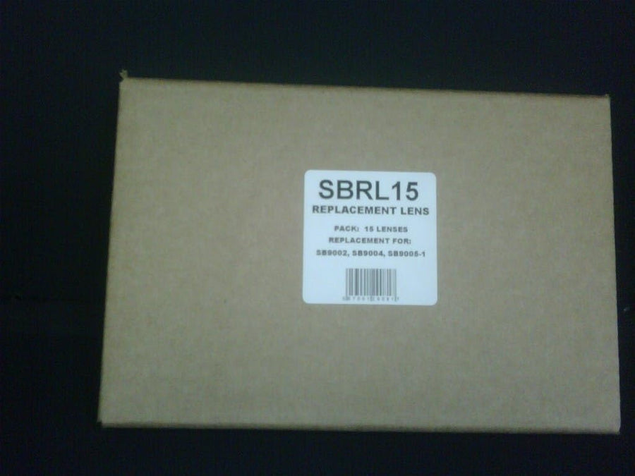 Replacement Fia Lenses for Abrasive Blasting Hoods - 6in. x 9in, 15 Pack