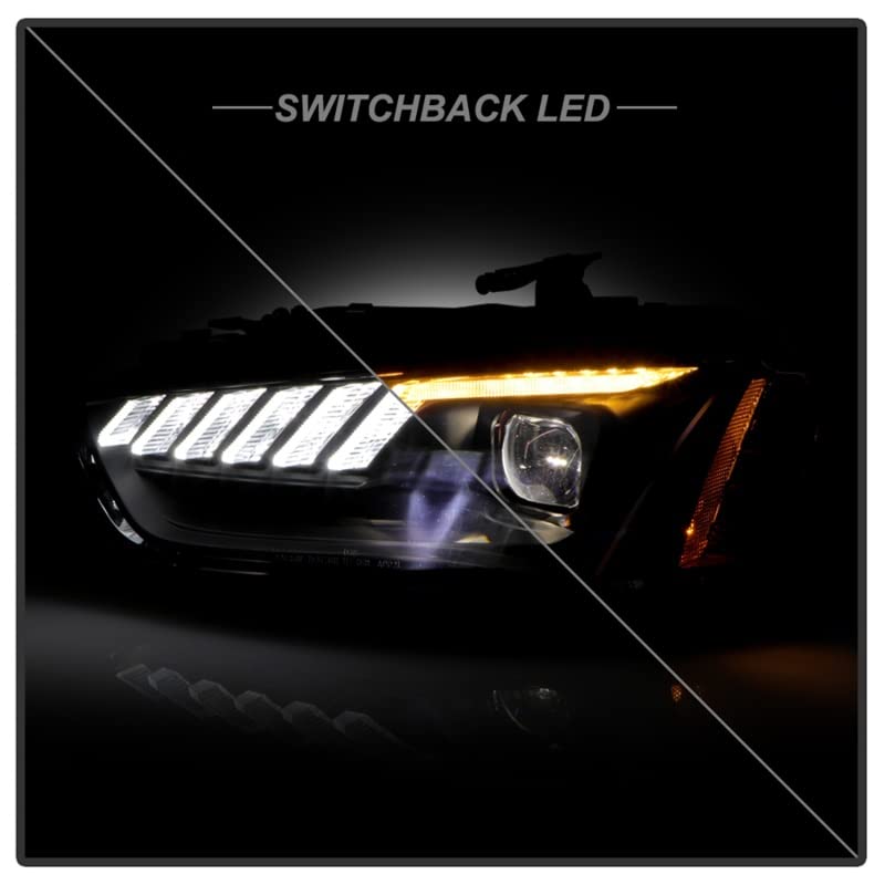Headlights Spyder Apex (PRO-YD-AA413HALAP-BK)