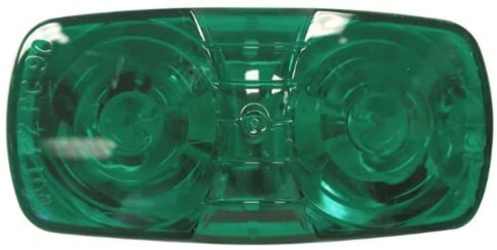 Incandescent Peterson M138G Accessory Light, Rectangular, Double Bulls-Eye, 4"X2"