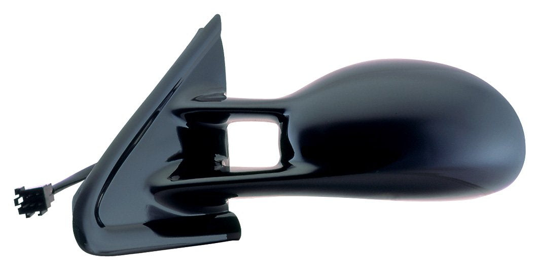 Heated Power Driver Side Mirror for Chrysler Cirrus, Dodge Stratus, Plymouth Breeze, Black, Non-Foldaway