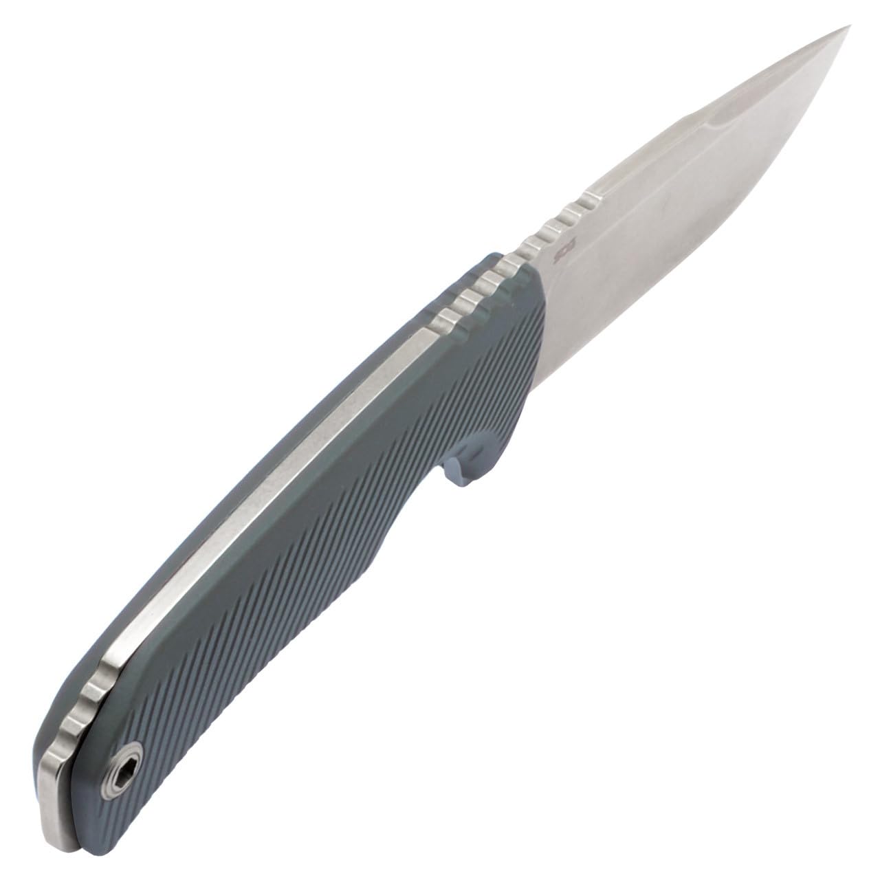 SOG FX Tellus Full-Sized Fixed Blade Knife 4.2" Full-Tang CRYO 440C Steel Blade GRN Handle UMS Compatible Sheath, Wolf Gray