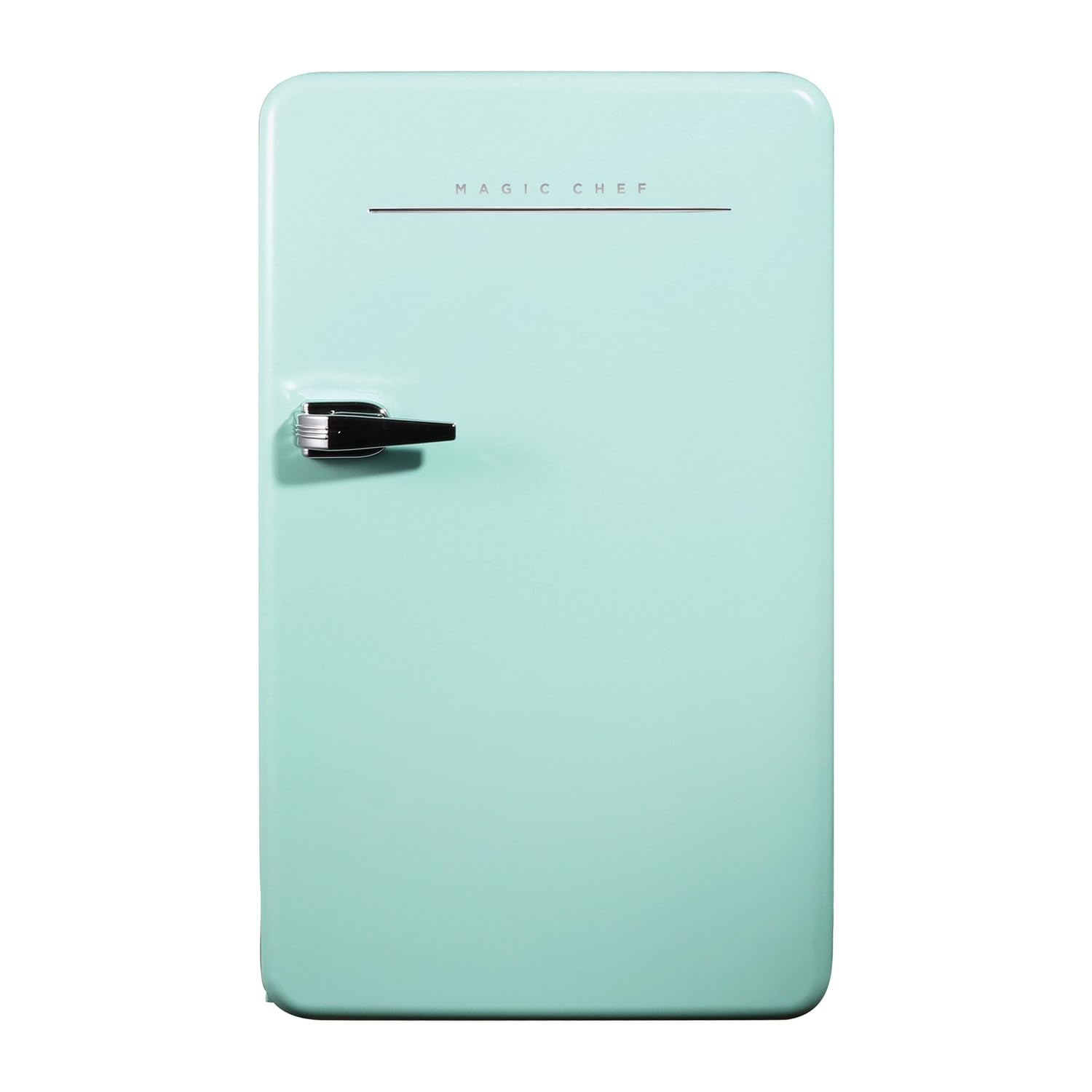 Compact Magic Chef MCR32CHM Refrigerator, Green