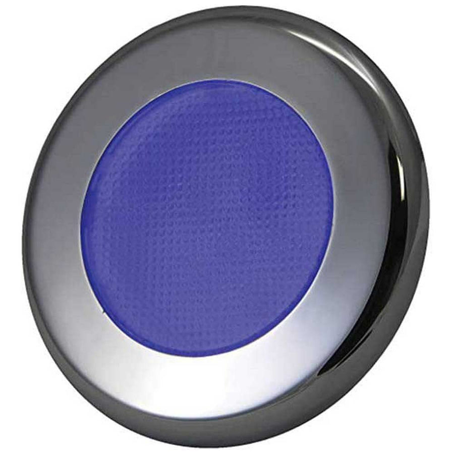 LED-51849-DP T-H Marine Recessed LED Puck Light - Blue, 3 Inches