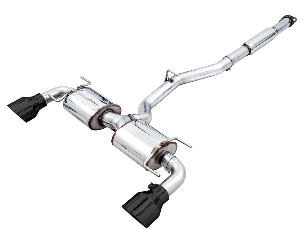 Toyota GR86/ Toyota 86 Subaru BRZ Touring Edition Cat-Back Exhaust- Diamond Black Tips