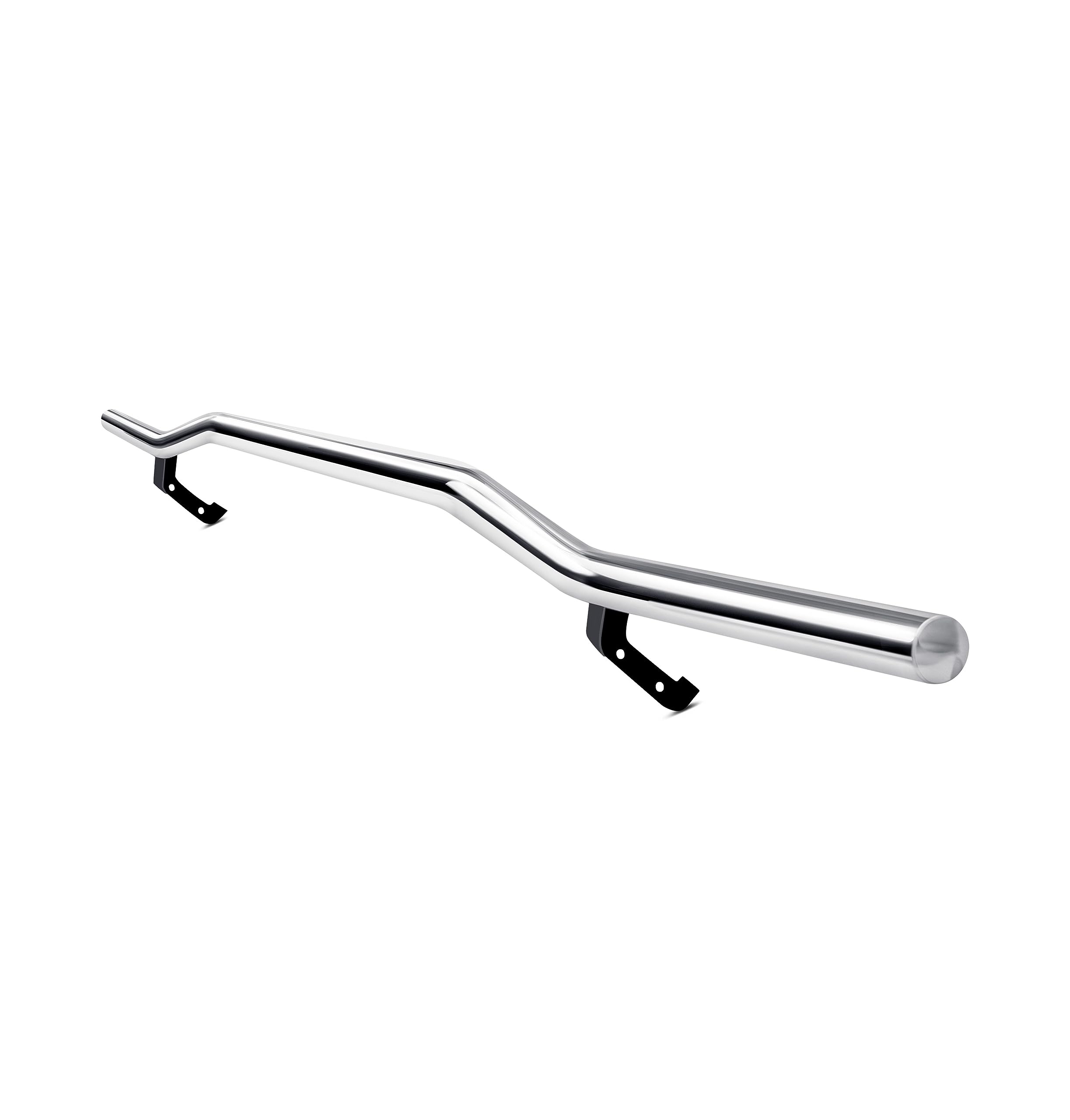 Rear Bumper Guard Black Horse Single Tube Stainless Steel Compatible with 2004-2021 Toyota Sienna-8TY918SS-1