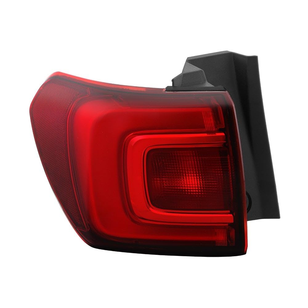 GMC Acadia 17-19 (w/o All Terrain Pkg) Spyder (POE) Red Lens LED Tail Light - OE Outer Left