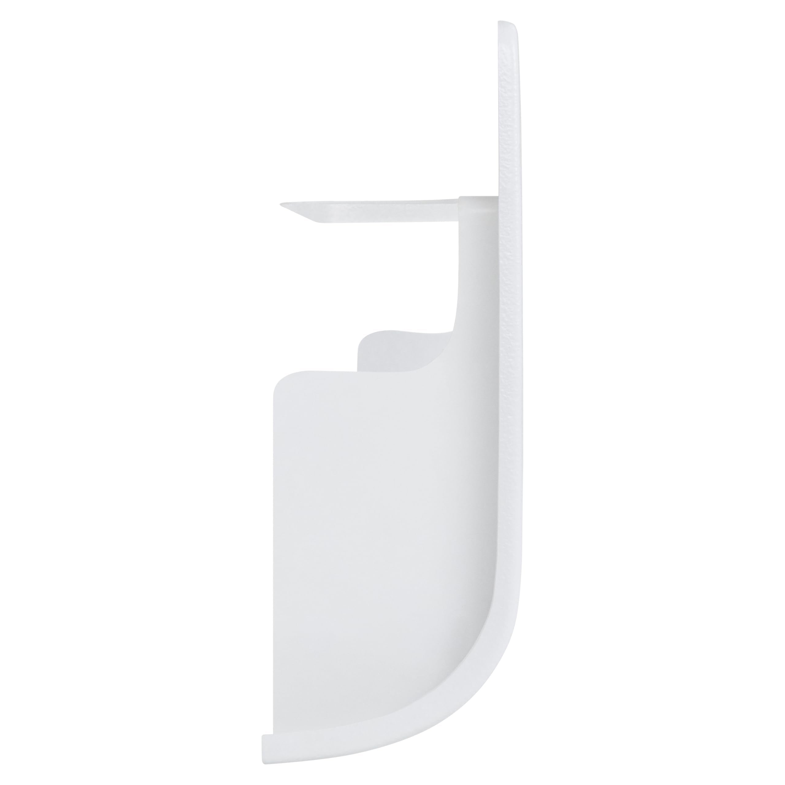 ICON 14381 Polar White Step Trim, Keystone