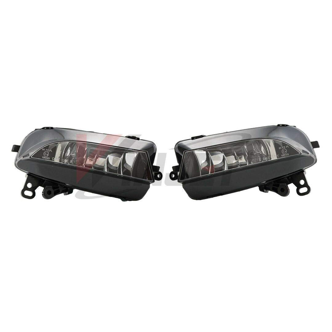 Fog Lights Driving Winjet Compatible with [2012 2013 2014 2015 2016 2017 Audi A5]