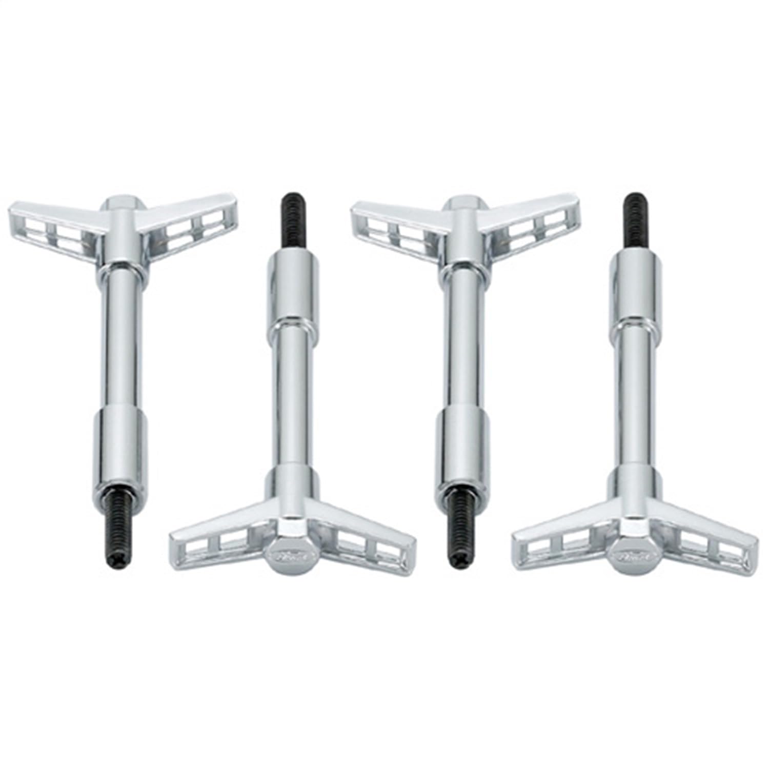 Valve Cove Ford Bolt Kit 4pk Chrome w/Ford Logo