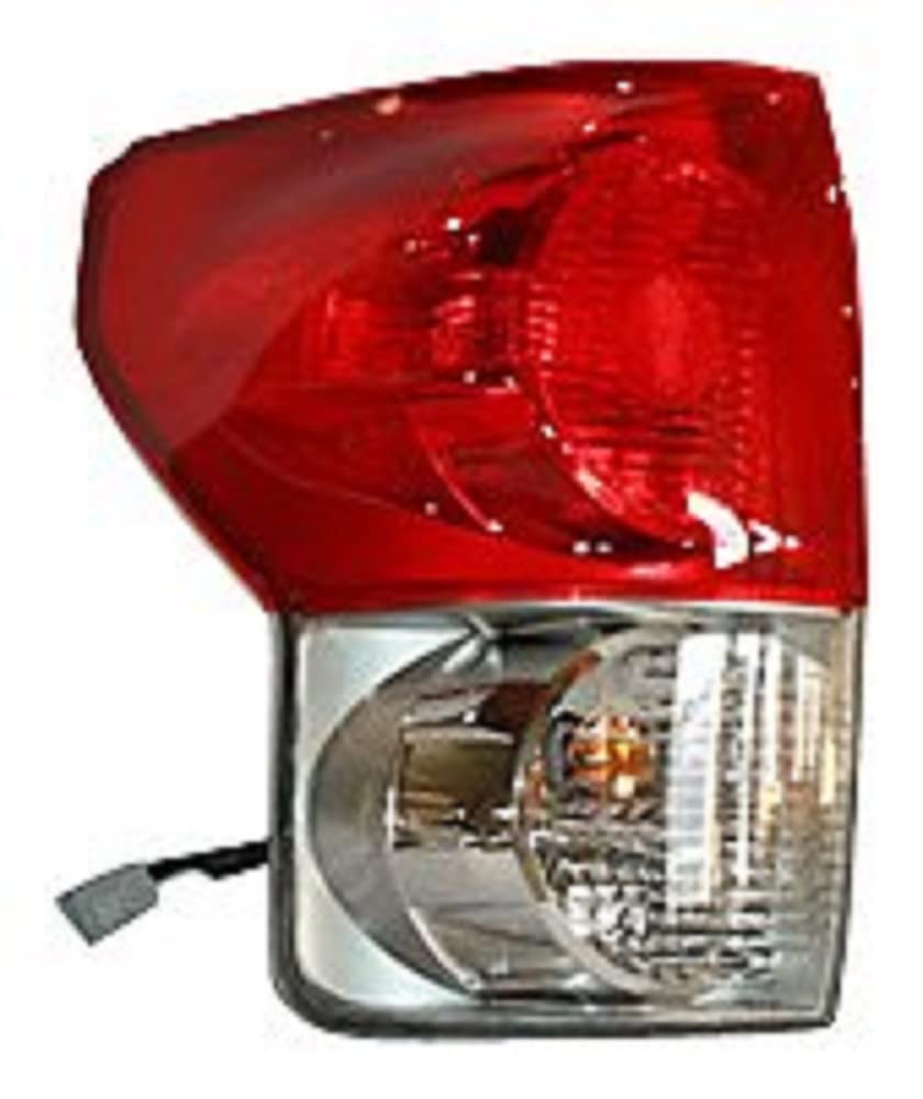 Left TYC Tail Light Assembly Compatible with 2007-2009 Toyota Tundra