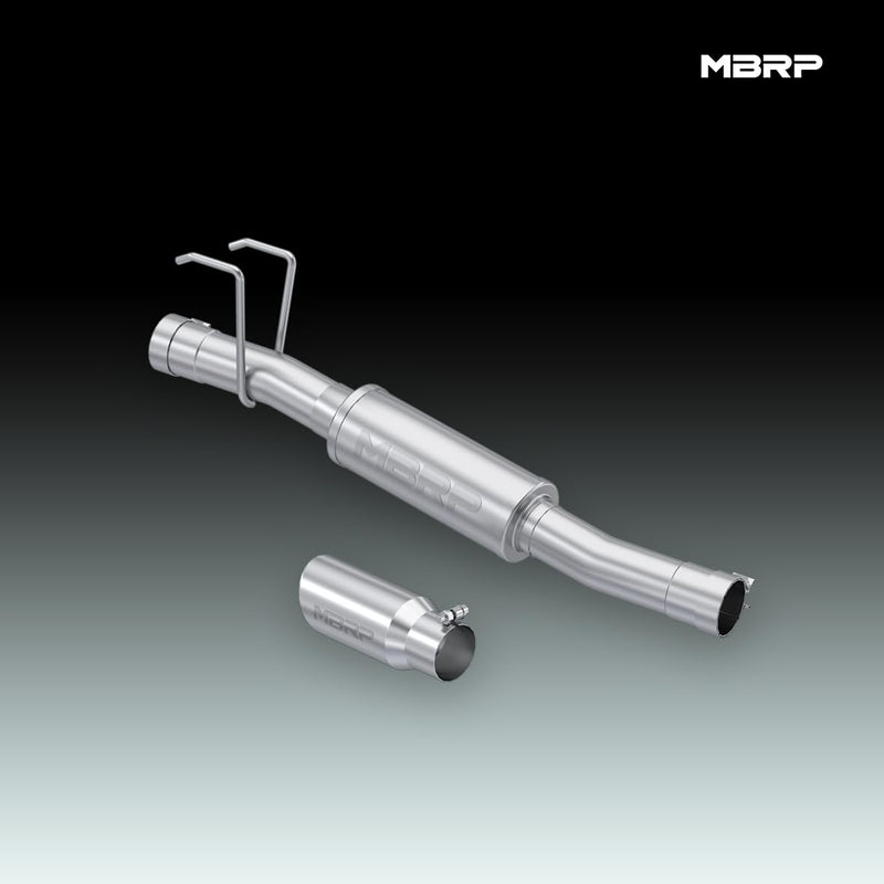 2009+ MBRP Ram 1500 T409 Stainless Steel 3in Muffler Bypass