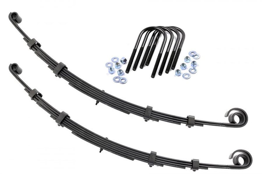 Rough Country 2.5" Leaf Springs Front for 1976-1983 Jeep CJ5-8007Kit