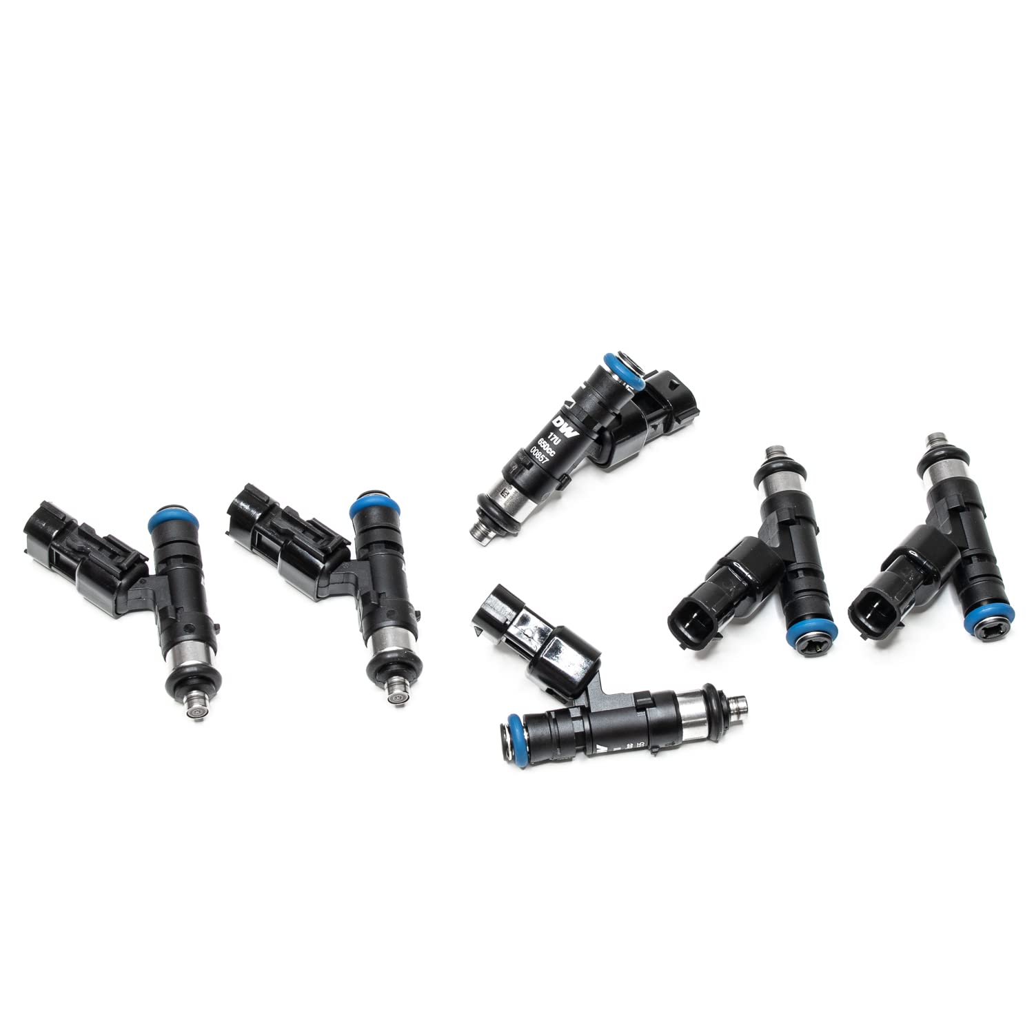 Matched set of 6 Deatschwerks injectors 650cc/min (17U-06-0650-6)