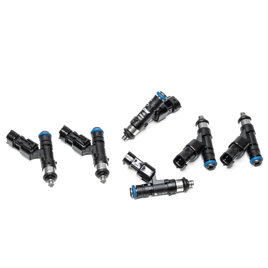 Matched set of 6 Deatschwerks injectors 650cc/min (17U-06-0650-6)