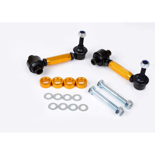 Whiteline Front Swaybar Link Kit KLC140-335; fits Honda Civic 17-18, white