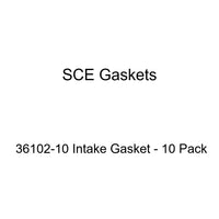 Gasket SCE 36102-10 Intake Gasket - 10 Pack