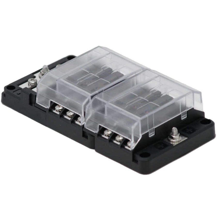 Egis Fuse Block RT 12 Position w/Ground & LED Indication