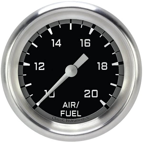 AX394GAPF Classic Instruments Gray 2-5/8" Air Fuel Ratio Gauge AutoCross