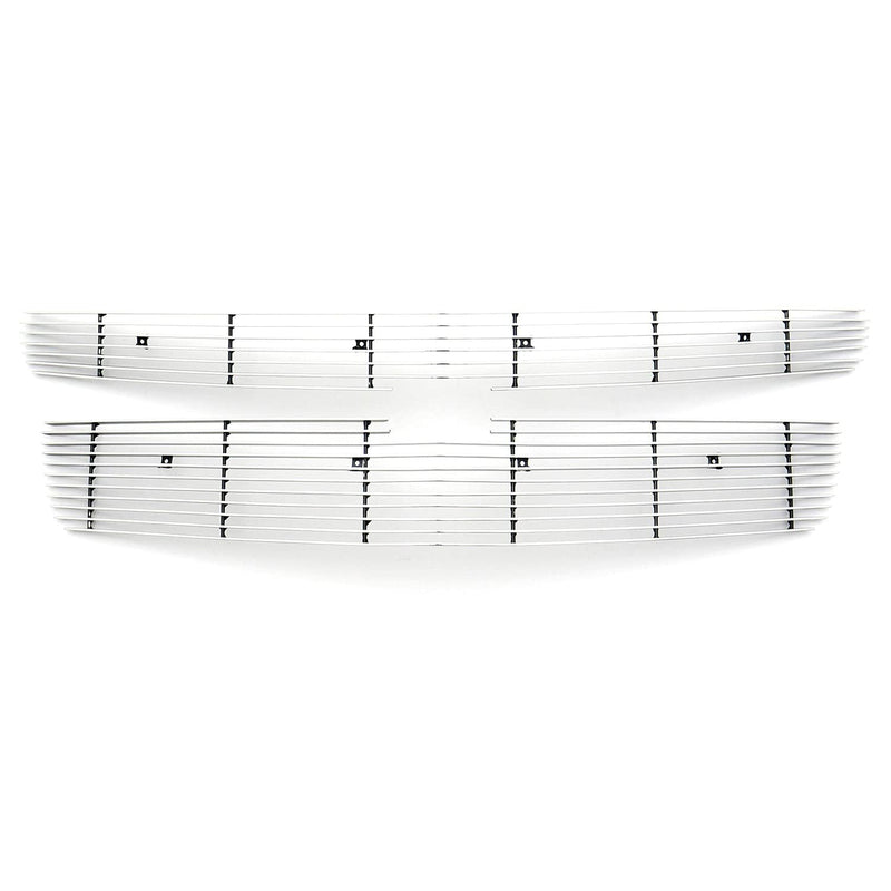 T-Rex Grilles Billet Grille, 2015-2020 Suburban, Tahoe LT, LTZ Polished, 2 Pc, Overlay - PN #21055
