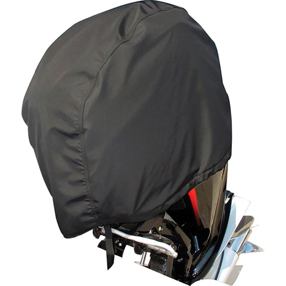 Carver Industries Custom MC6907-BLK Outboard Motor Cover for 2018-2022 Mercury All V8 4.6L Models