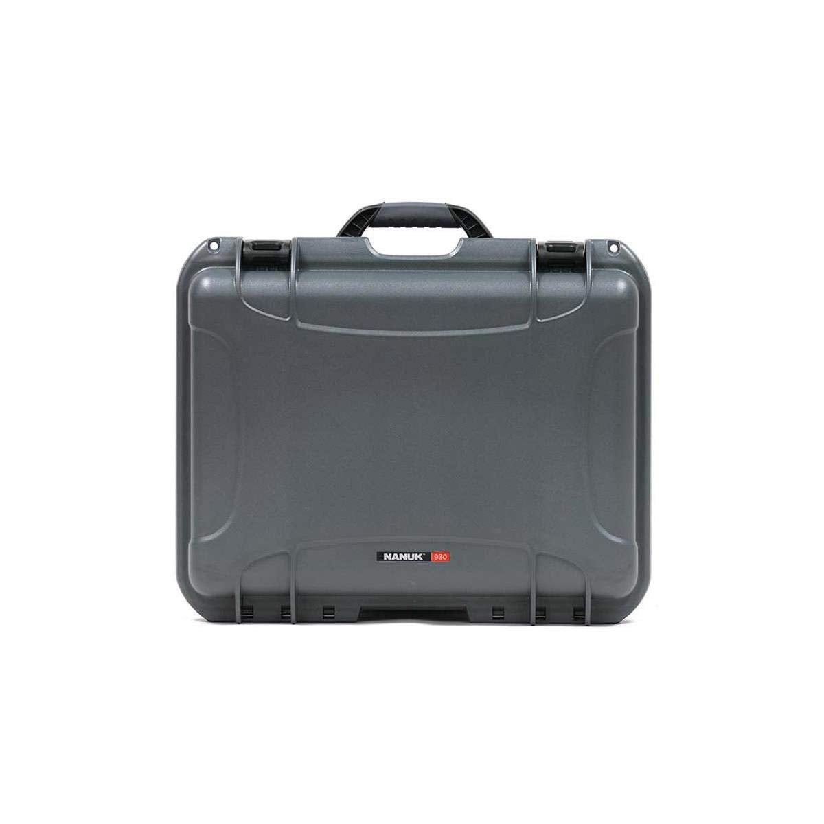 Nanuk 930 Large Series Lightweight NK-7 Resin Waterproof Protective Case with Foam, Graphite