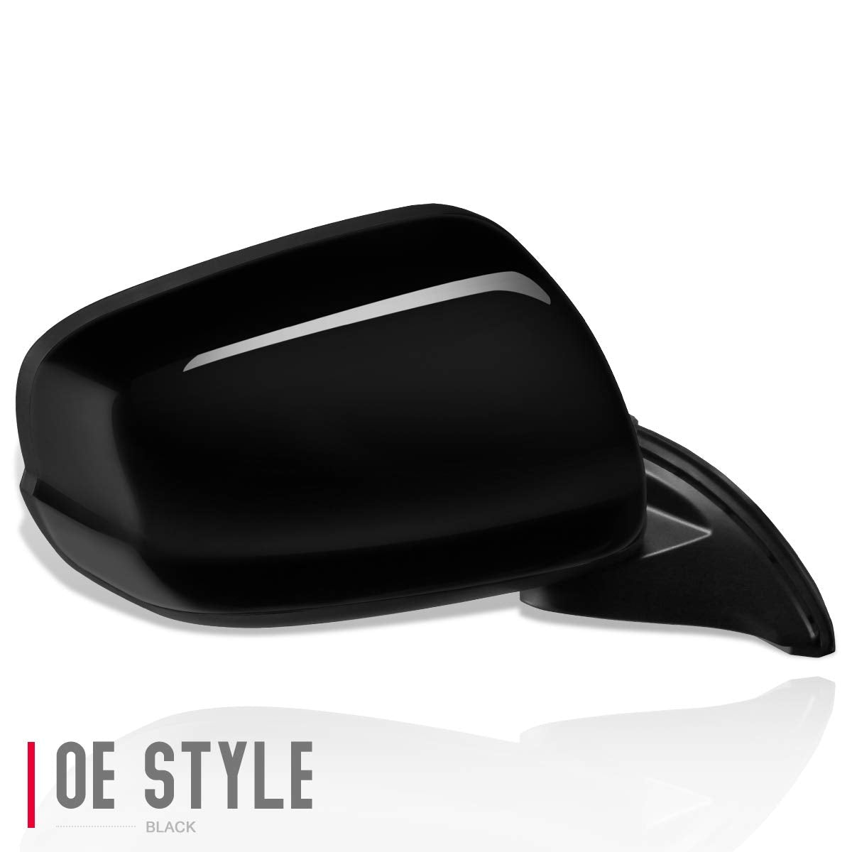 Auto Dynasty HO1321246 HO1320246 Pair OE Style Powered Rear Side View Door Mirror Compatible with Honda Fit 09-14