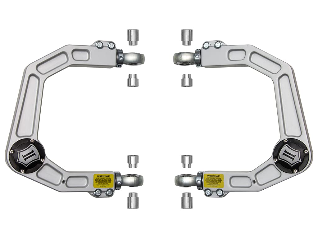 Billet ICON Front Upper Control Arm w/Delta Joint Kit, Compatible with 2005-Up Toyota Tacoma, 58550DJ