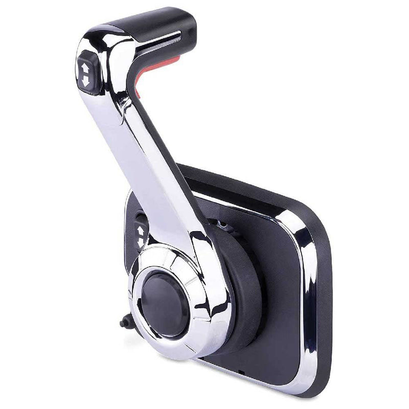 Dometic SeaStar Control Xtreme with Engine Cut Off Switch, CHX8052P, Side Mount, Chrome, Trim/Tilt Switch