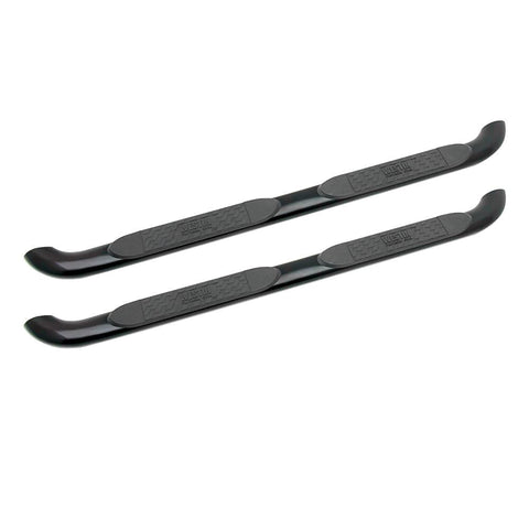 Platinum 4 Westin 21-2775 Oval Nerf Bars fits 2005-2023 Tacoma Double Cab Black Pair