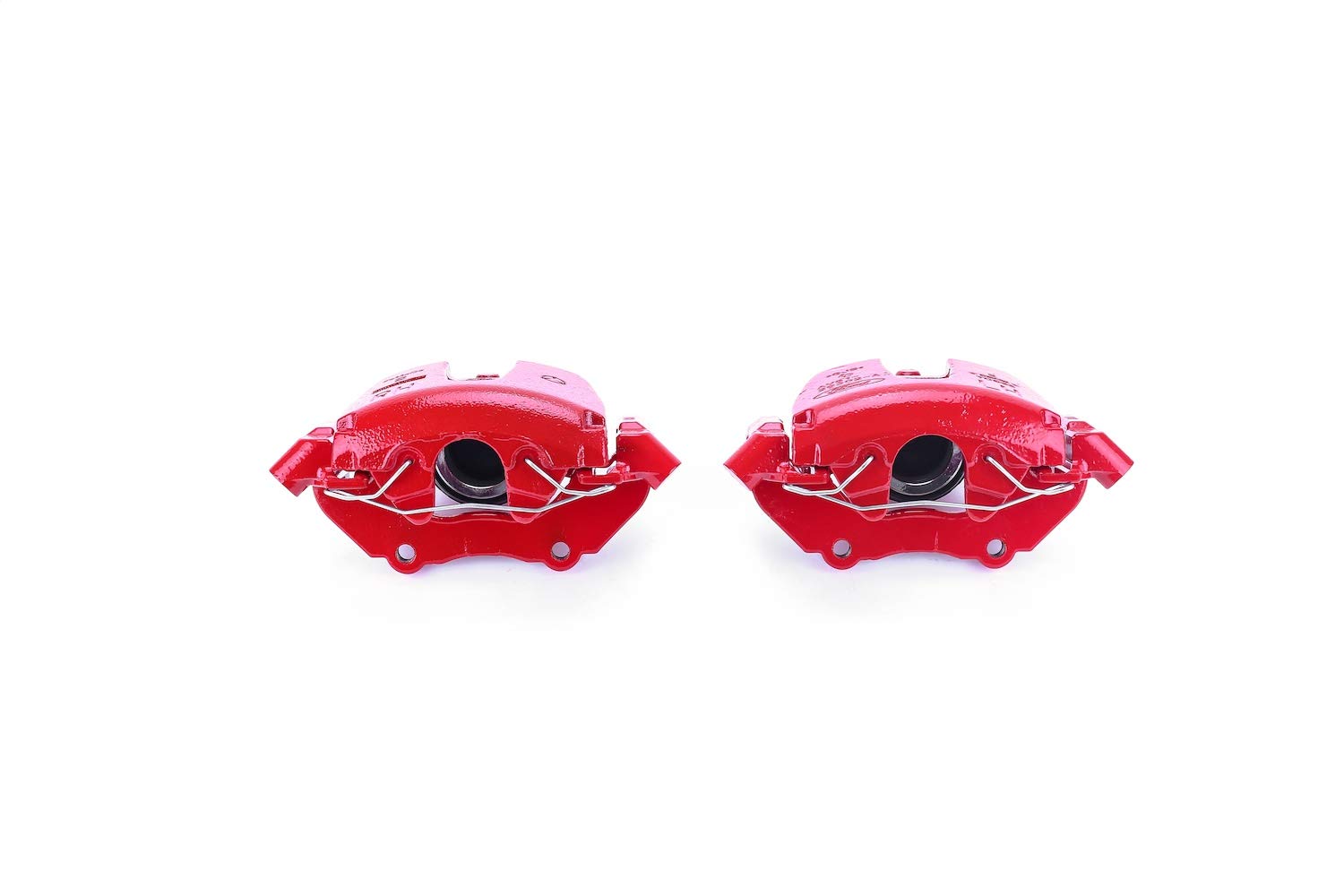 Power Stop S2942A Front Pair of High-Temp Red Powder Coated Calipers For Mazda, Volvo C30, Volvo, Volvo C70, Volvo S40, Volvo V50, Volv [Model Specific]