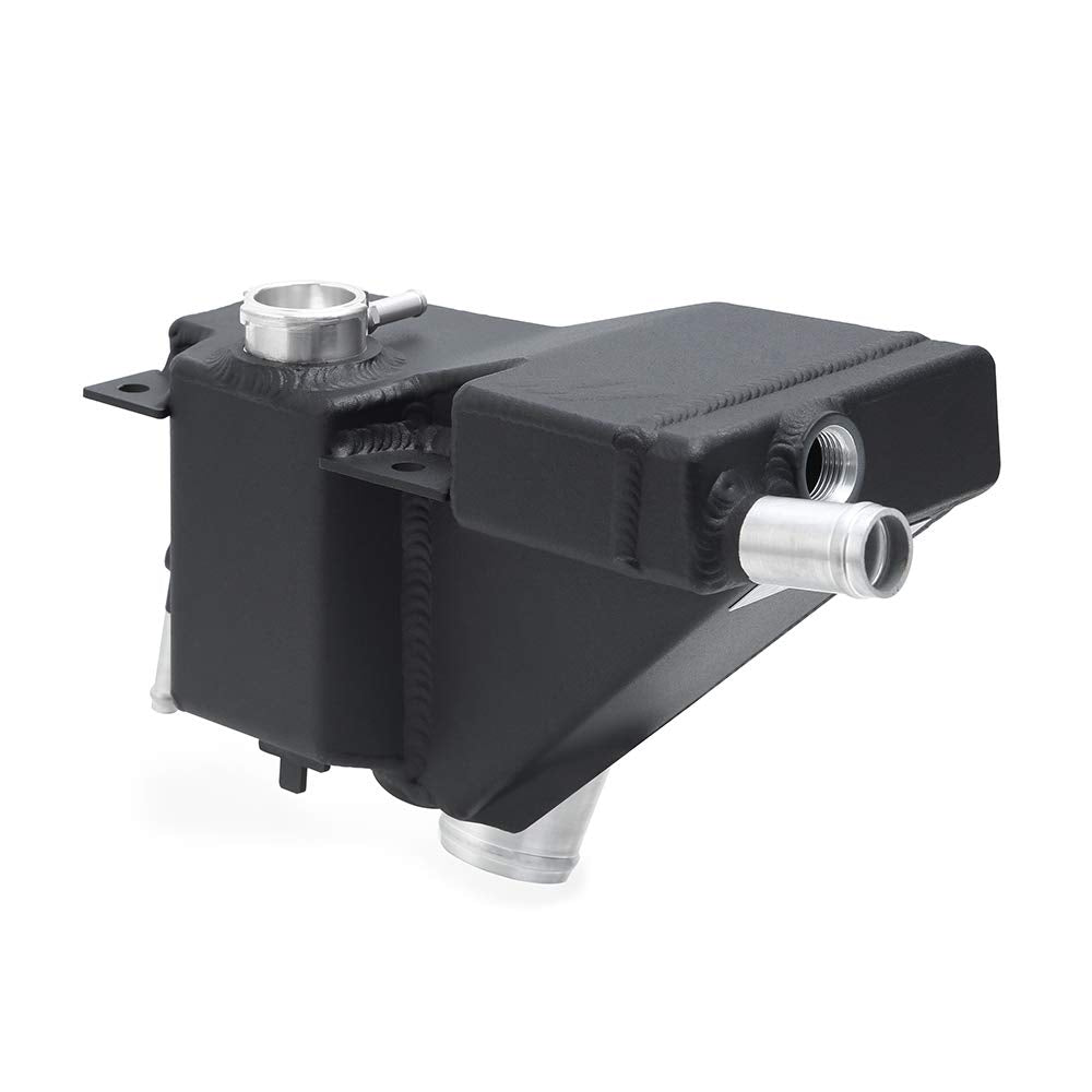 Mishimoto Aluminum Degas Tank Kit MMRT-F2D-11KMWBK, Compatible With 2011-2019 Ford 6.7L Powerstroke, Micro-Wrinkle Black