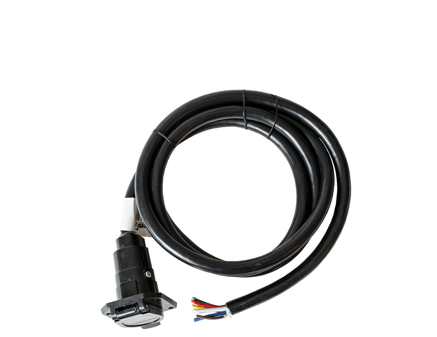 7-Way Buyers Products Company Flat Pin Truck Side Trailer Connector