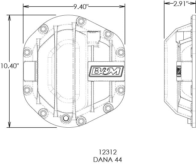 Differential Cover B&M 12312