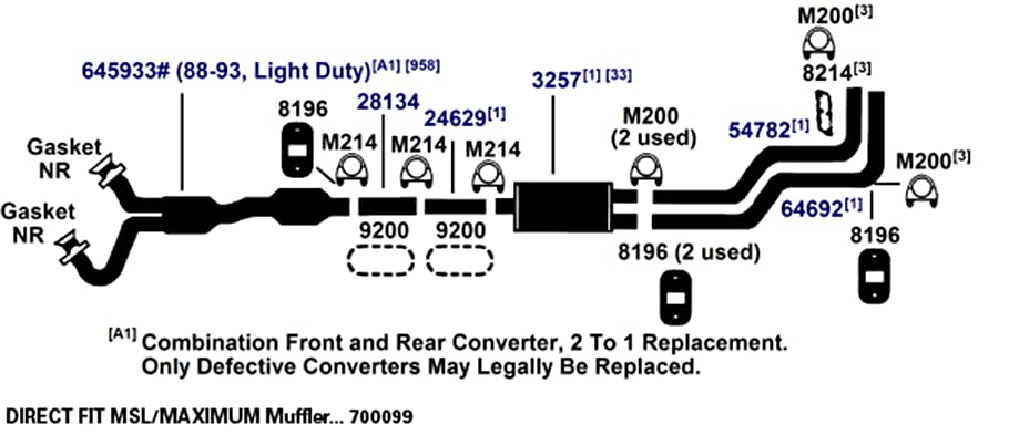 Exhaust AP Products Muffler 3257