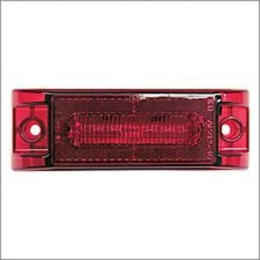 Peterson Led Marker/Clearance M187R-BT2, Rectangular, W/2 .180 Bullets, 6.0"X2.0"