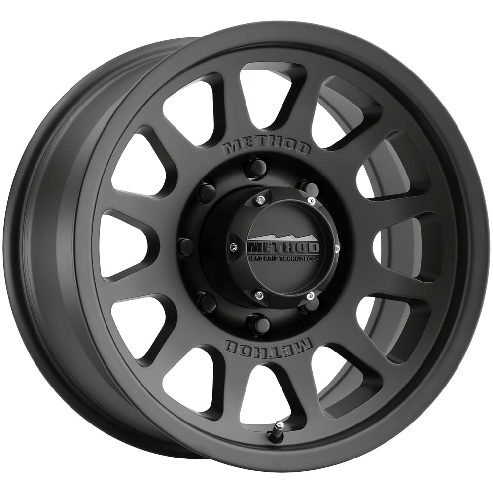 703 Method Race Wheels Black Wheel with Matte (17 x 9. inches /8 x 6 mm, -12 mm Offset)