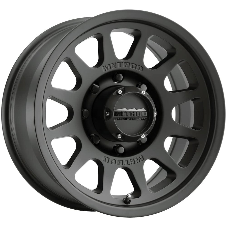 703 Method Race Wheels Black Wheel with Matte (17 x 9. inches /8 x 6 mm, -12 mm Offset)