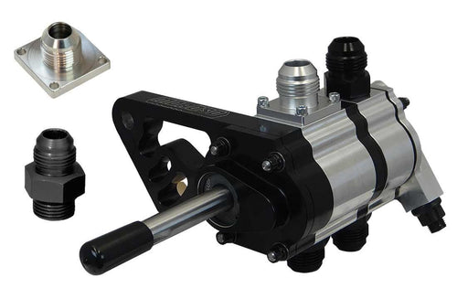 Moroso Two Stage 22362 External Oil Pump w/Rear Fuel Pump Drive, Driver's Side Door Car Mount