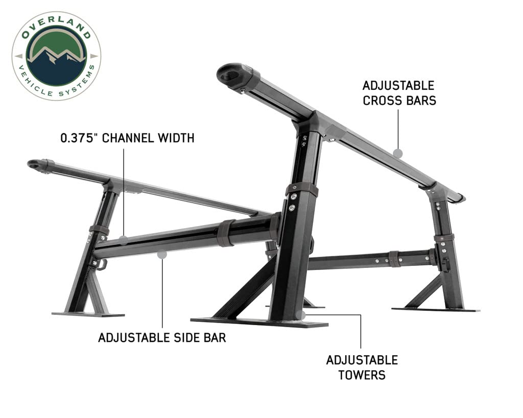 Freedom Rack Overland Vehicle Systems 22040100 Cross Bars