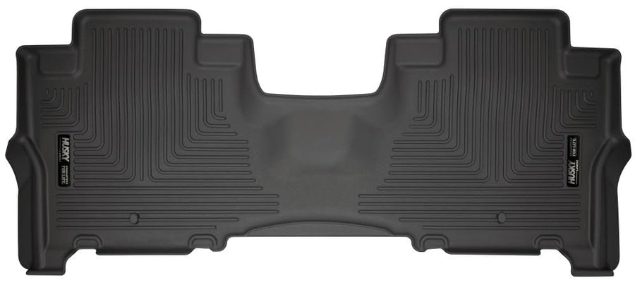 Weatherbeater Husky Liners Floor Mats | Fits 2018-2024 Lincoln Navigator | 2nd Row, 1-pc Black - 14331