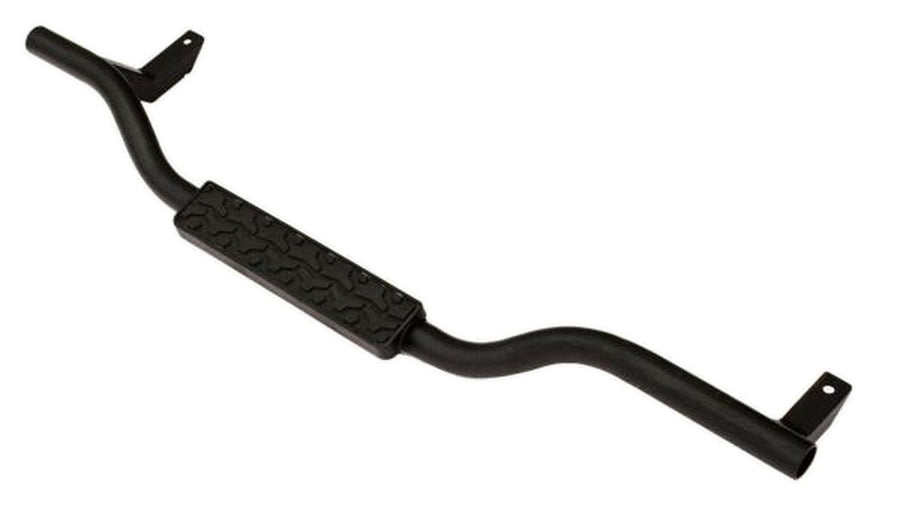 Slimline Drop Step Side Bars RAMPAGE PRODUCTS for Jeep Wrangler JK | Pair, 2" Diameter, Steel, Textured Black | 26627 | Fits 2007-2018 Jeep Wrangler JK 2-Door