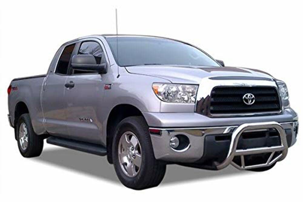 Max Bull Bar Black Off Road Black Horse No Skid Plate Compatible with 2006-2018 Toyota RAV4 (Excludes 2018 Adventure Trim)-MBB-TOB4401