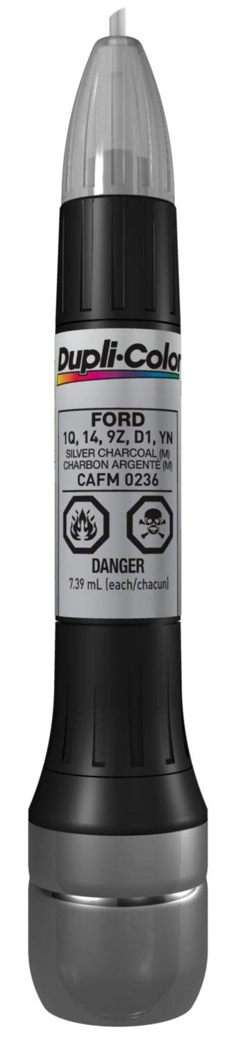 Dupli-Color Scratch Fix AFM0236 All-In-1 Exact-Match Automotive Touch-Up Paint – Ford Silver Charcoal – 0.25 oz. Paint Pen