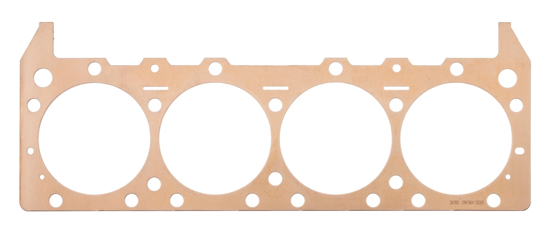 Cylinder Head Gasket, SCE Pro Copper, 4.570 in Bore, 0.043 in Compression Thickness, Copper, Mopar B/RB-Series, Each