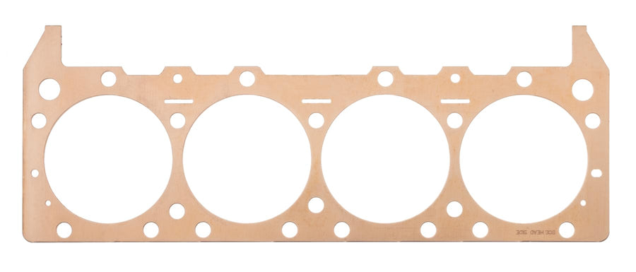 Cylinder Head Gasket, SCE Pro Copper, 4.570 in Bore, 0.043 in Compression Thickness, Copper, Mopar B/RB-Series, Each