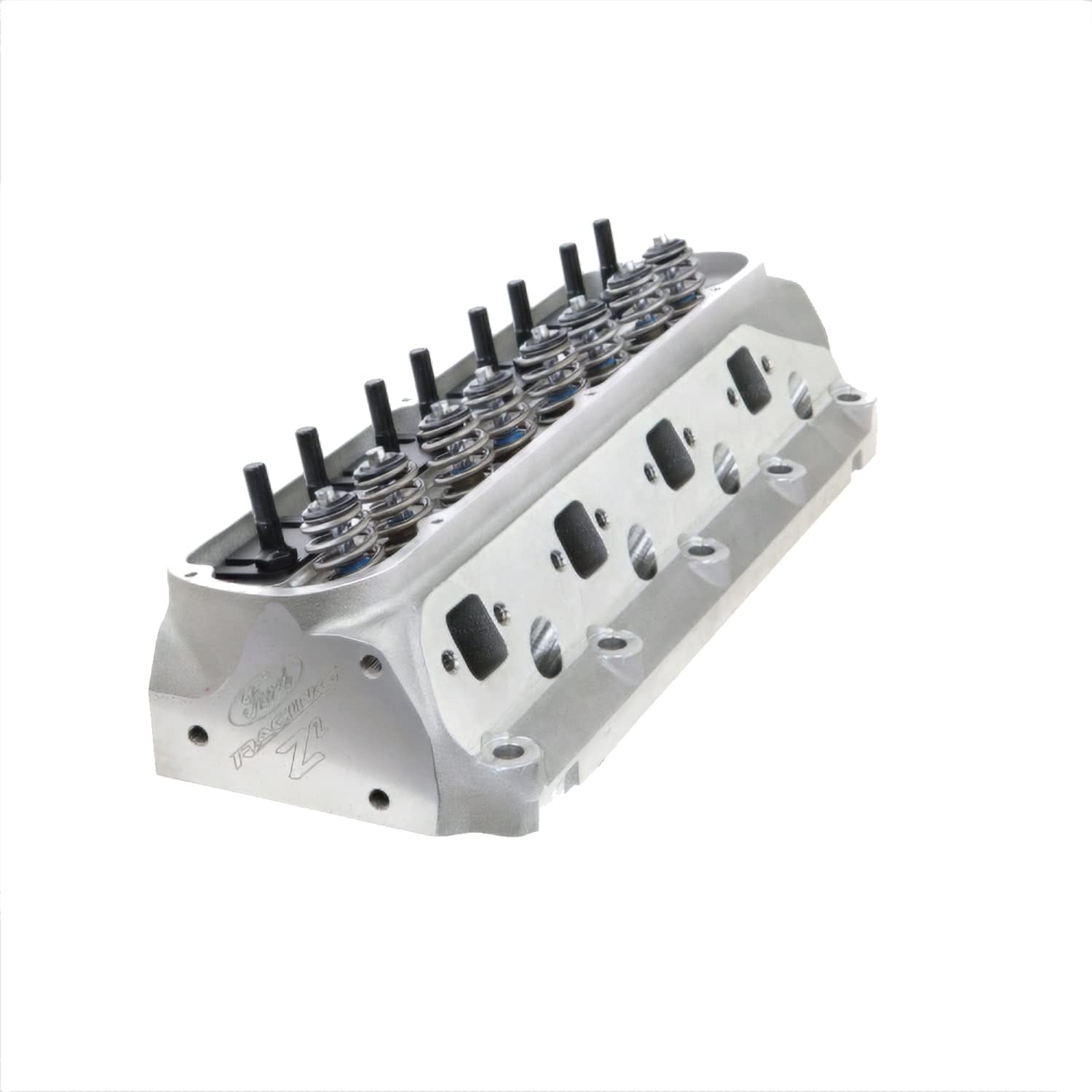 Assembled Ford Racing Cylinder Head, 2.050/1.600 in Valves, 208 cc Intake, 63 cc Chamber, Aluminum, Small Block Ford, Each