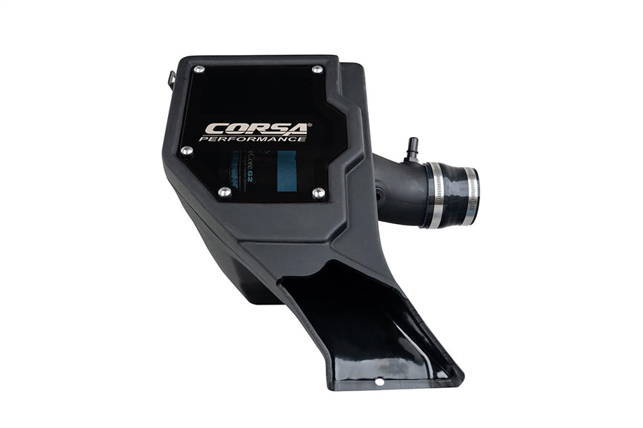 21-22 Ford Bronco 2.3L Closed Box Air Intake With Donaldson Powercore Dry Filter Corsa (470026)