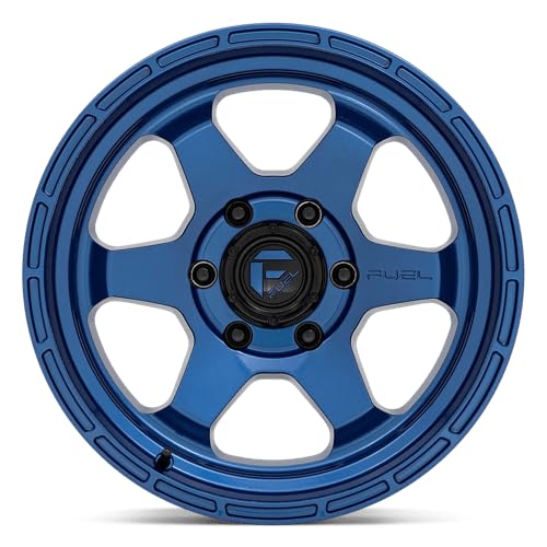 1PC Fuel D739 17X9 5X5.0 DRK-BLUE -12MM - D73917907545