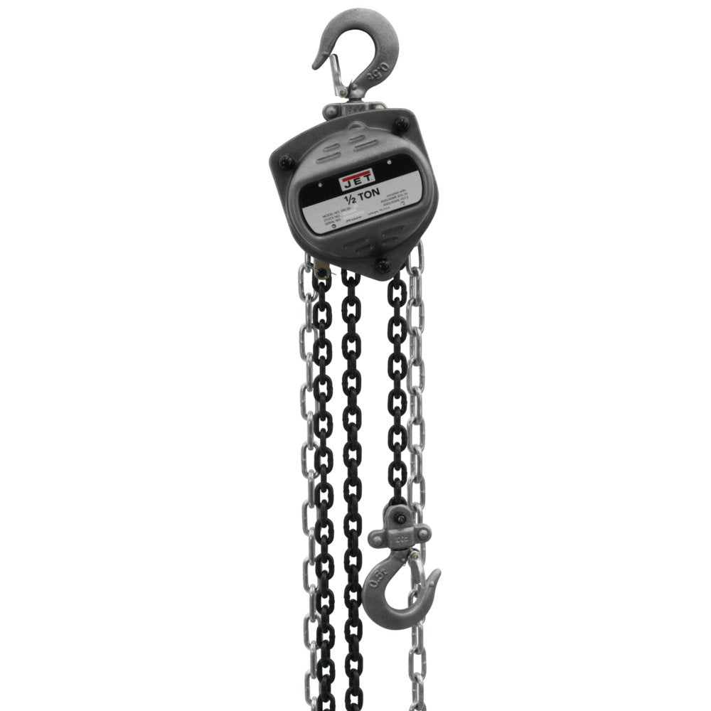 1/2-Ton JET Hand Chain Hoist, 20' Lift (Model S90-050-20)